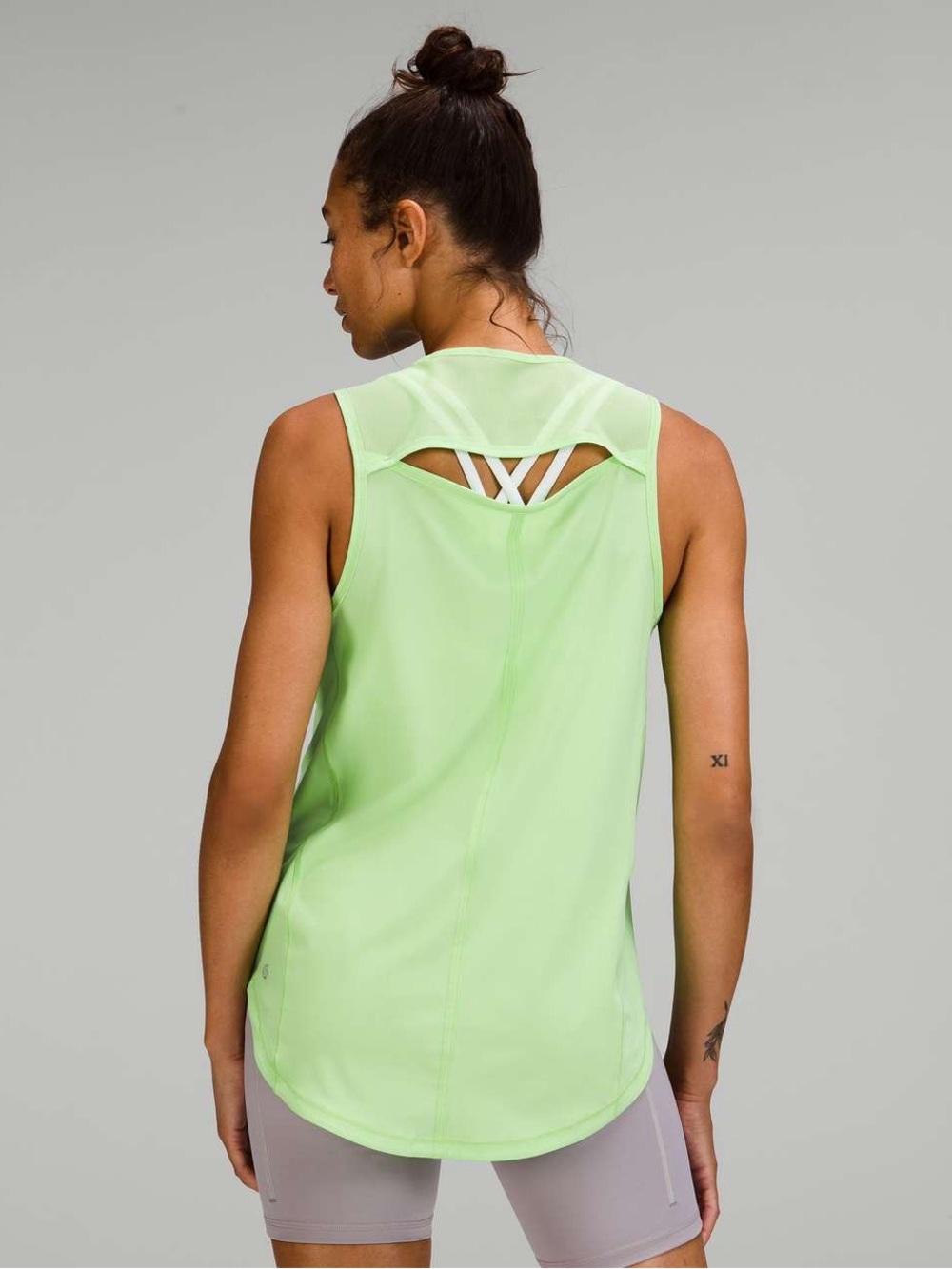 Lululemon Sculpt Tank Top Scream Green Light